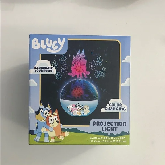 Bluey Color Changing Projection Light NIB - Picture 1 of 4